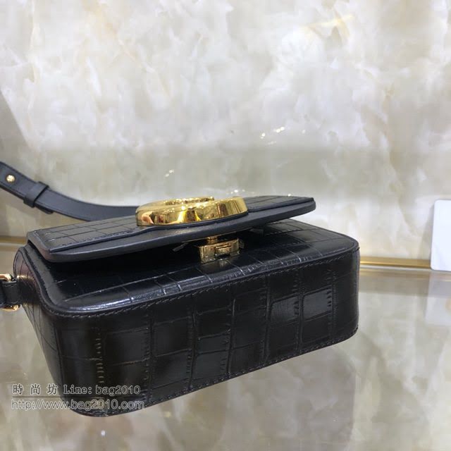 Chloe女包 克洛伊經典C Bag鱷魚壓紋手袋 Chole手提肩背斜挎包  jjh1362
